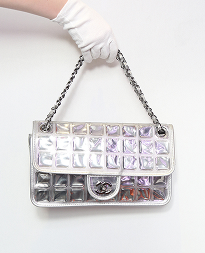 Ice Cube Flap Bag, front view